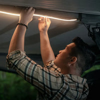 éclairage led et pochette de rangement