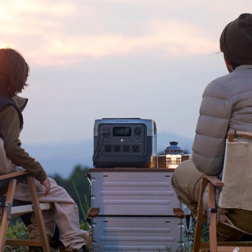 Utilisation de la batterie autonome en camping