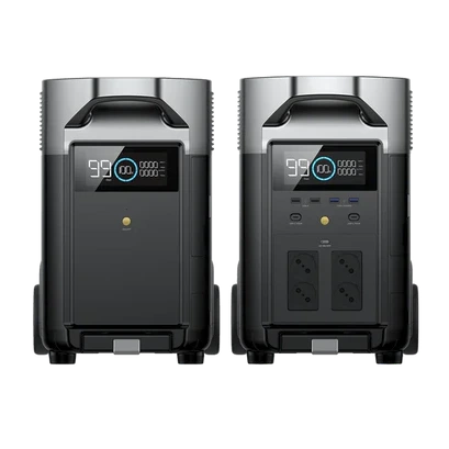 Centrale électrique portable avec extension de batterie