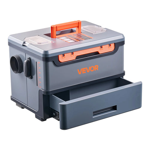 Chauffage au diesel pour garage avec tiroir de rangement