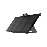 Vue de côté du panneau solaire pliable de 110W