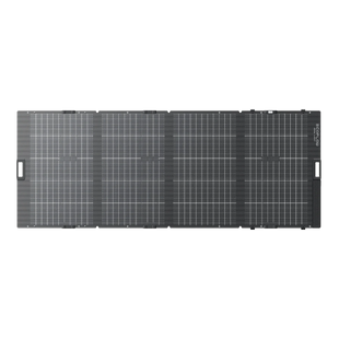 Vue du dessus du panneau solaire portable ultra léger de 400W