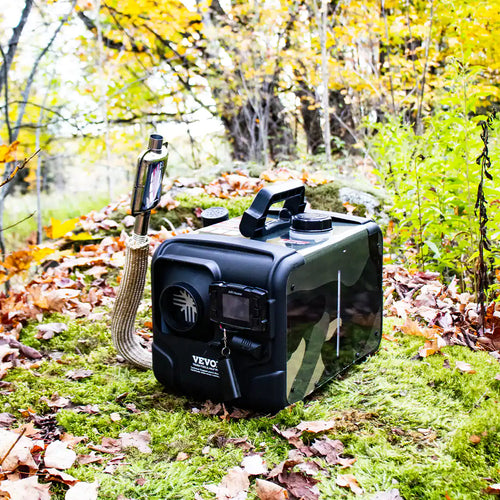 Chauffage de Camping Portable avec couleur camouflage pour discretion et chasse