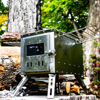 Mini poêle à bois pour tiny house
