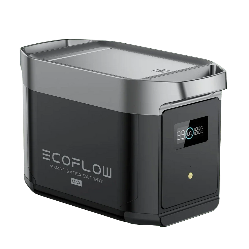 Vue latérale de l'extension de batterie portative de camping