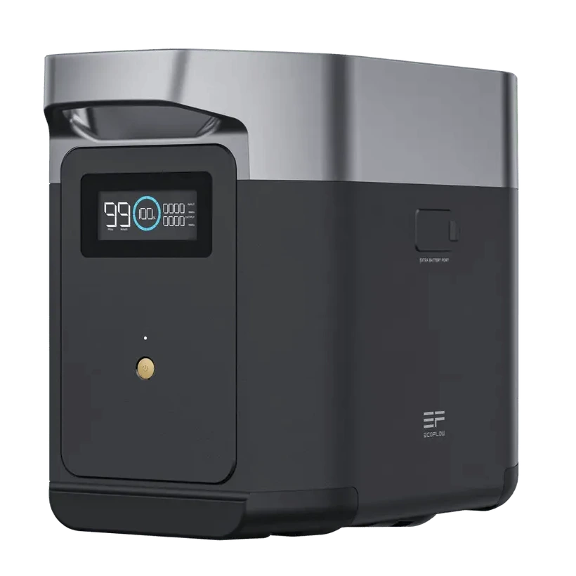 Extension de batterie portative de camping ecoflow delta 2 