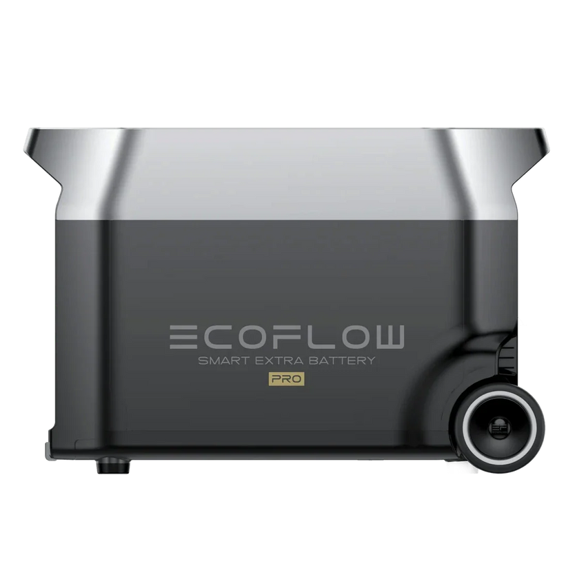 Vue de côté de l'extension de batterie portative