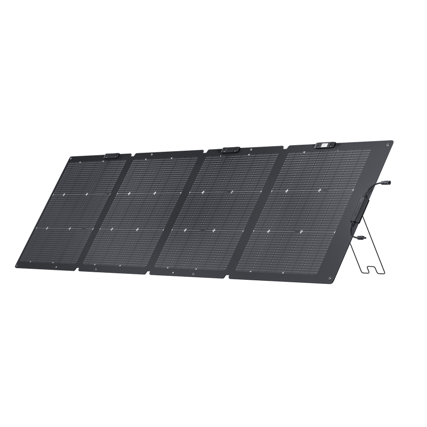 Panneau solair portable bifacial