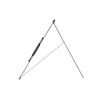 Vue de côté avec le support réglable pour inclinaison