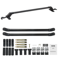 Barres de Toit pour Voiture Sans Rail avec accessoires