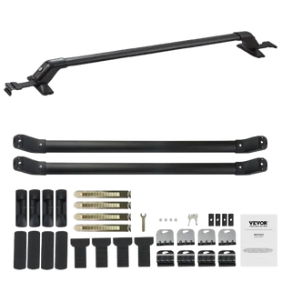 Barres de Toit pour Voiture Sans Rail avec accessoires
