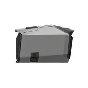 Vue latérale avec prise de rechargement